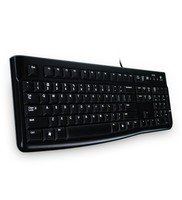 Клавиатура Logitech K120 проводная USB black