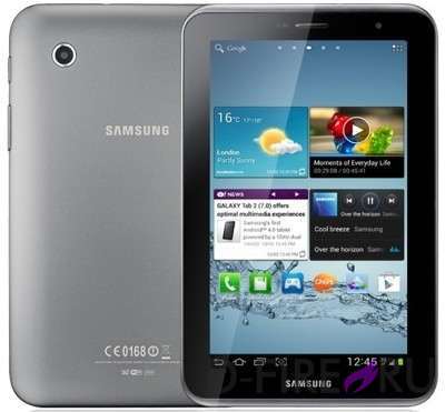 Планшетный компьютер Samsung Galaxy Tab 2 P3100 (8Gb) Темно-серый