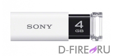 Накопитель USB Sony Microvault Click USM4GPW