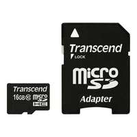 Карта памяти Transcend microSDHC 16GB Class 10