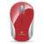 Мышь Logitech M187 Wireless Mini, Red USB